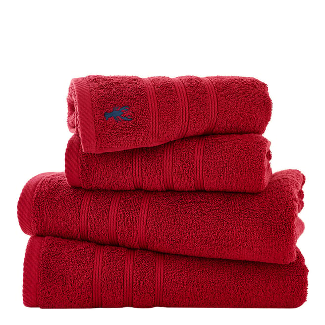 The Lyndon Company Kaleidoscope Bath Towel, Berry