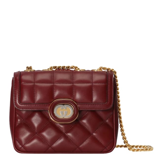 Gucci Gucci Red Deco Mini Shoulder Bag