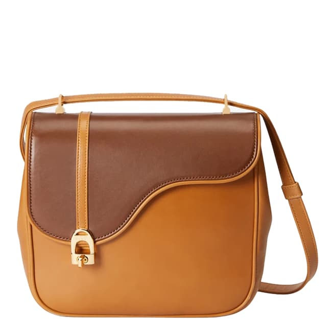 Gucci Gucci Brown Equestrian Shoulder Bag