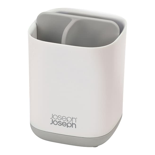 Joseph Joseph EasyStore Toothbrush Holder, Light Grey