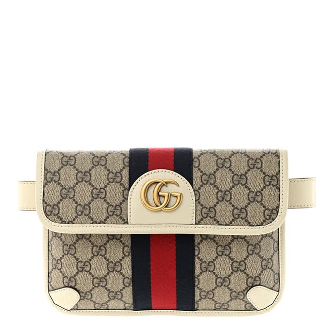 Gucci Gucci Beige Ophidia Belt Bag