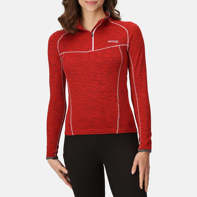 Regatta Red Yonder Half Zip Top