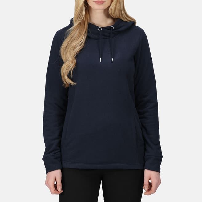 Regatta Navy Kizmit Hooded Fleece