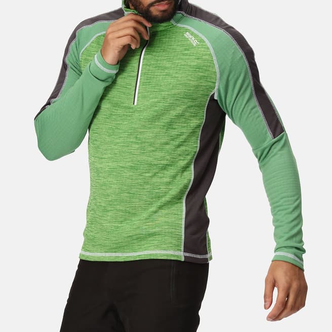 Regatta Green Hepley Lightweight Fleece