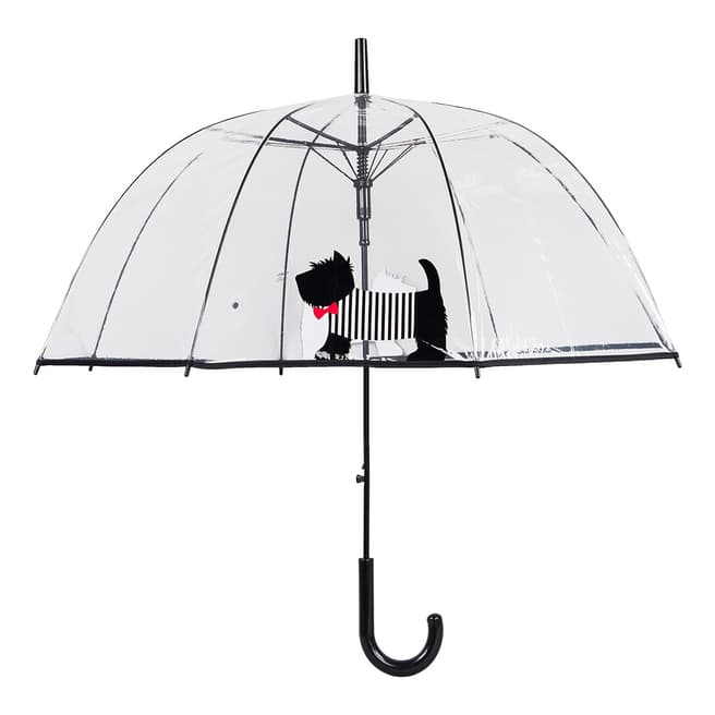 Susino Transparent automatic birdcage walking umbrella - Cute dog 