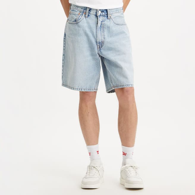 Levi's Light Blue 479 Baggy Denim Shorts