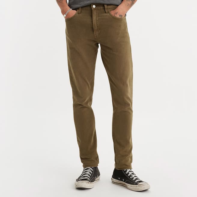 Levi's Olive 512™ Slim Tapered Stretch Jeans