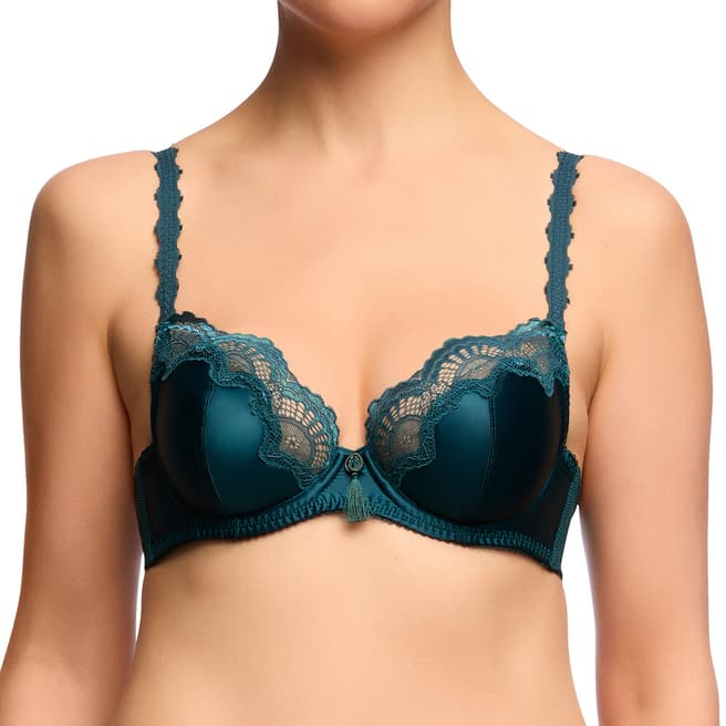 Dita Von Teese Green Starlift Balconette Bra