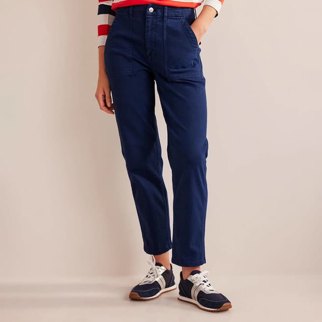 Boden Navy Kensington Trousers