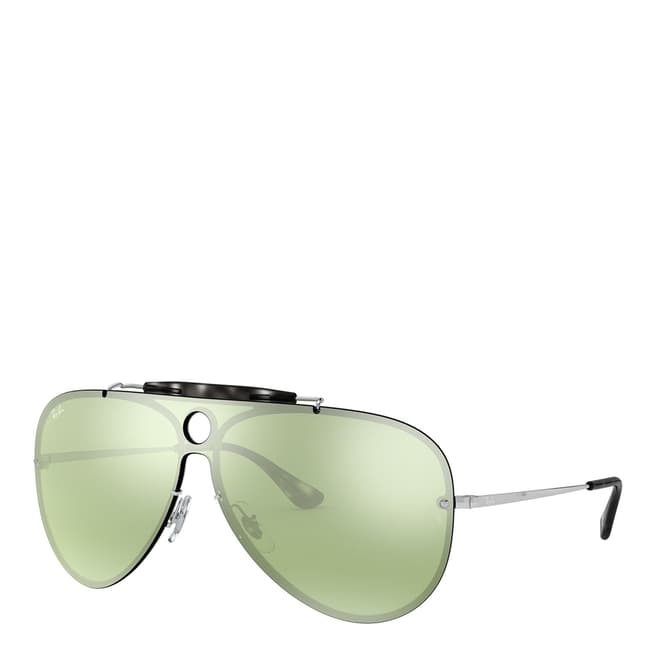 Ray-Ban Silver Blaze Shooter Sunglasses 32mm