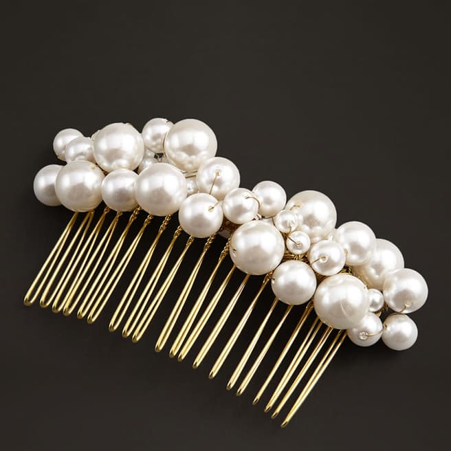 L K Bennett Olivia Pearl Hair Comb