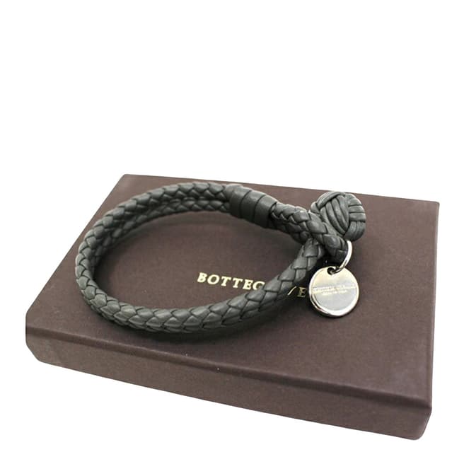 Bottega Veneta Grey Bottega Veneta Intrecciato Bracelet - AB