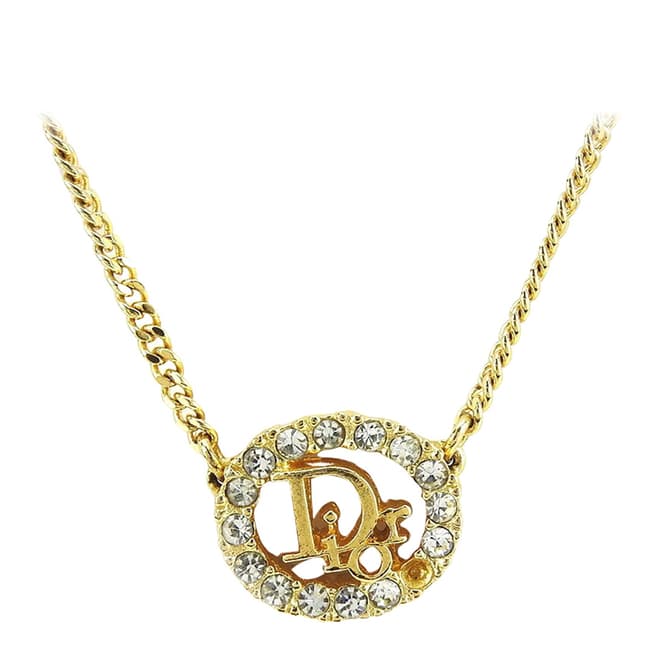 Vintage Dior Gold Dior Necklace - AB