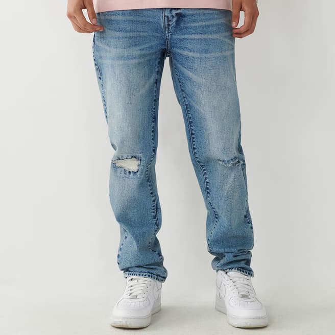 True Religion Mid Blue Rocco Stretch Jeans