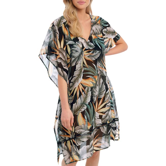 Fantasie Black Bamboo Grove Kaftan