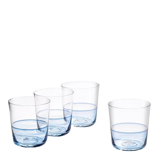 Royal Doulton Set of 4 1815 Tumbler 350ml, Blue