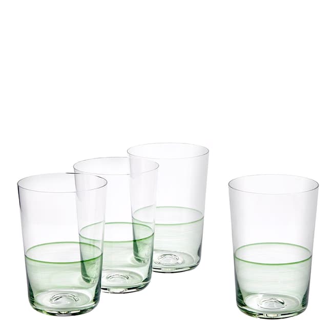 Royal Doulton Set of 4 1815 Highball 500ml, Green