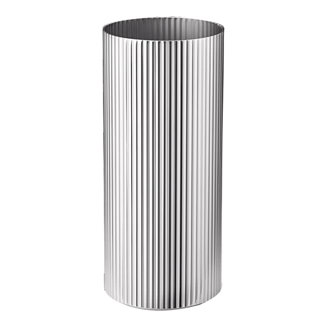 Georg Jensen Bernadotte Stainless Steel Vase, Medium