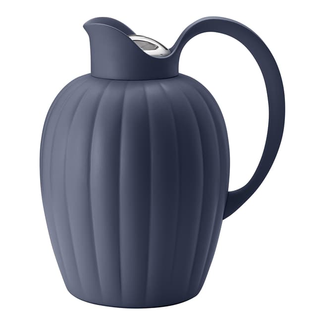 Georg Jensen Bernadotte Dusk Blue Thermo Jug, 1L