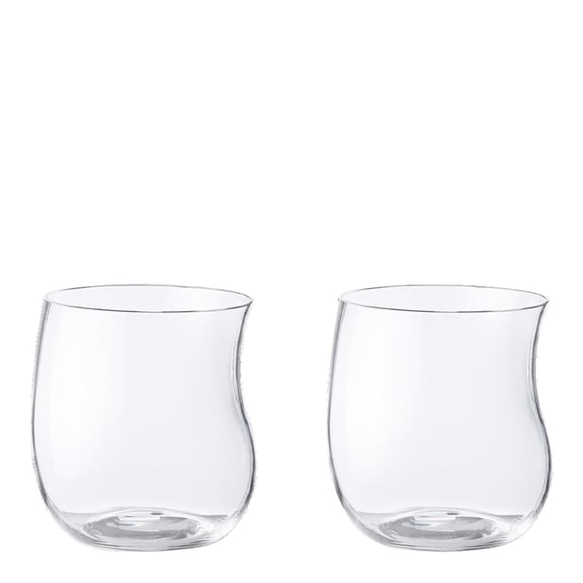 Georg Jensen Set of 2 Cobra Crystalline Low Tumbler, 20cl