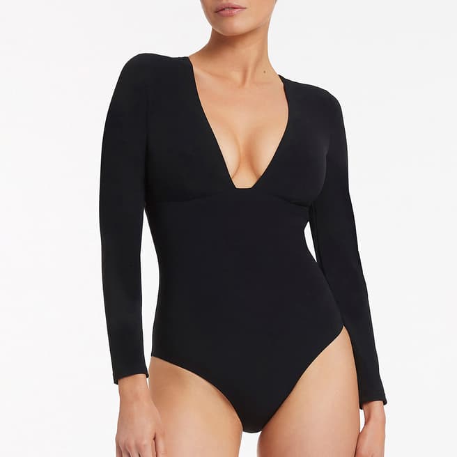 Jets Black Jetset Plunge Surf Suit