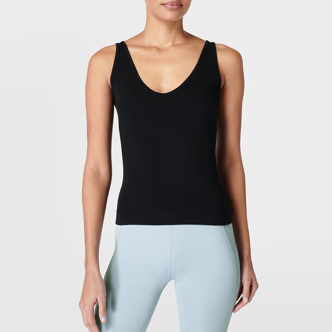 Sweaty Betty Black Unwind Seamless Tank Top