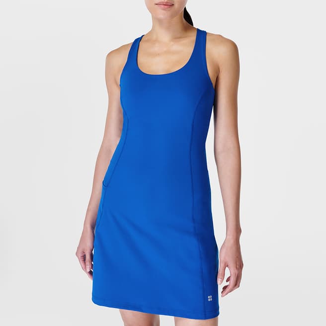 Sweaty Betty Lightning Blue Power Workout Dress