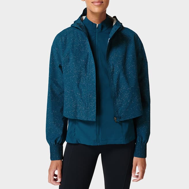 Sweaty Betty Deep Blue On The Run 3 in 1 Jacket