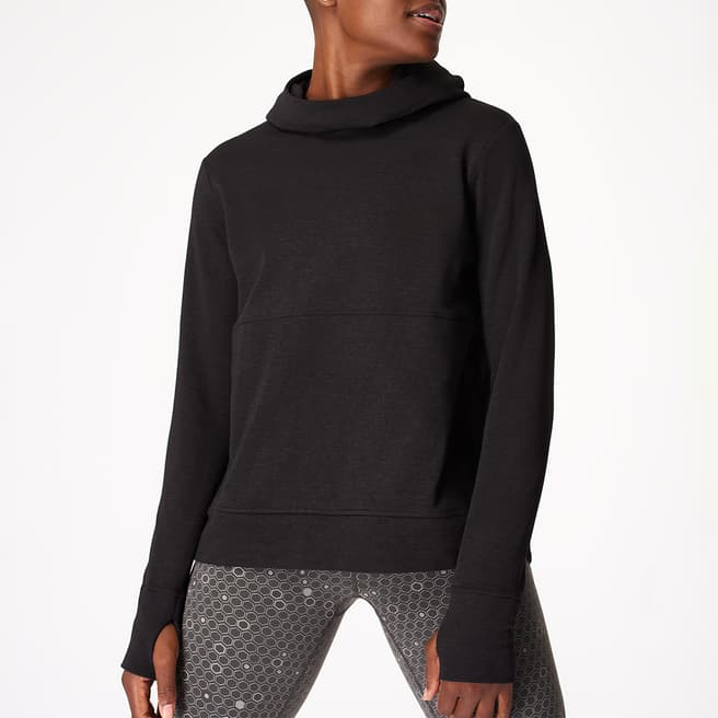 Sweaty Betty Black Galvanise Running Hoody