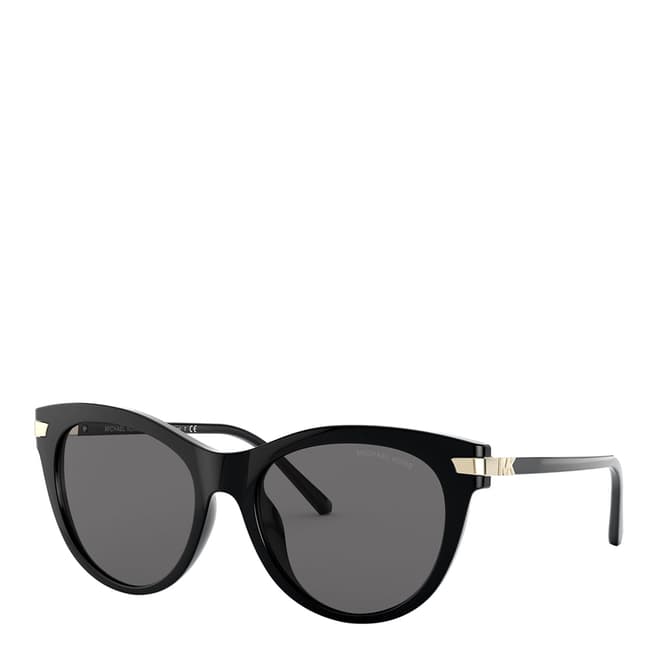 Michael Kors Black Bar Harbor Sunglasses 54mm