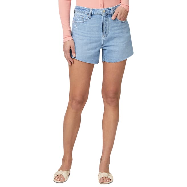 Paige Light Wash Noella Shorts