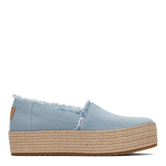 Toms Women's Blue Valencia Espadrille