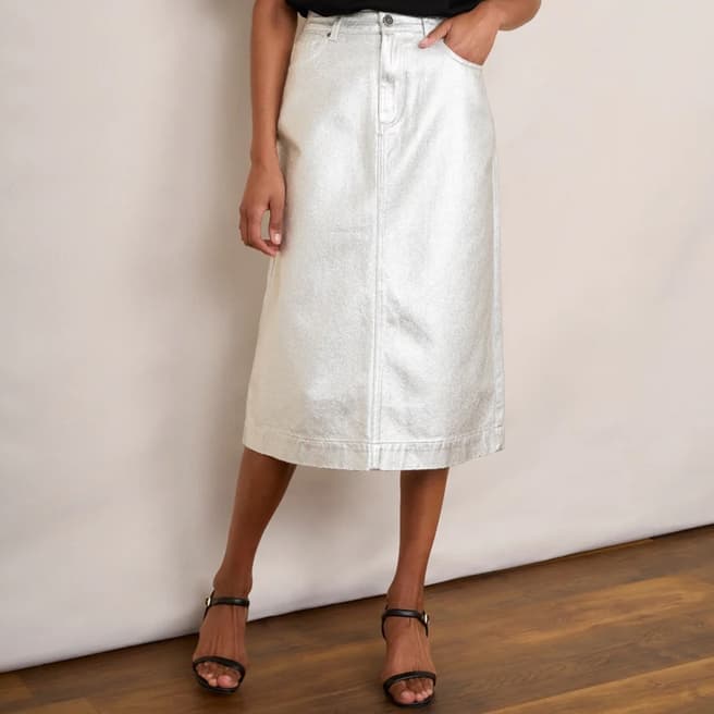 Wyse Silver Eden Skirt