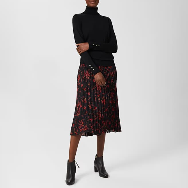 Hobbs London Black Losie Skirt