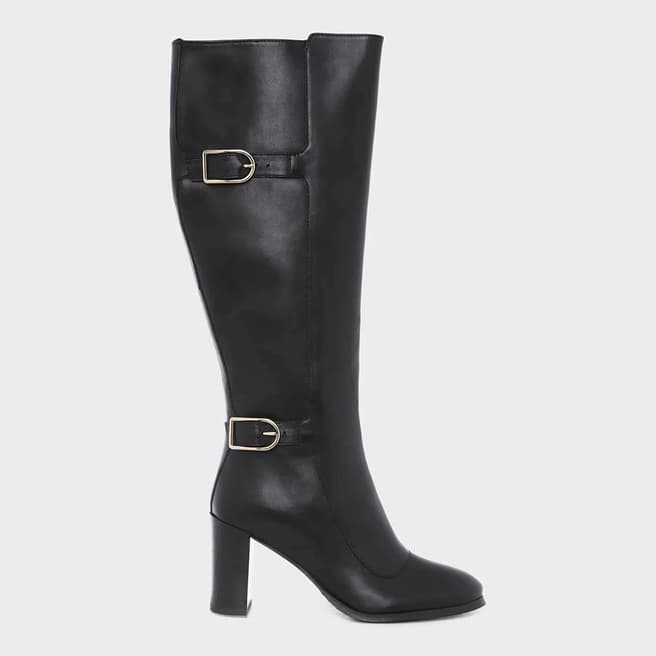 Hobbs London Black Leather Nell Long Boot