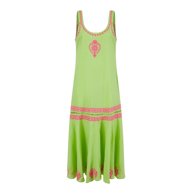 Pranella Lime & Pink Roma  Dress