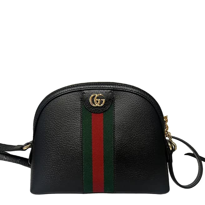 Gucci Black Ophidia GG Small Crossbody Handbag