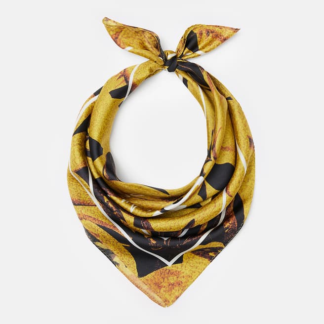 AllSaints Black Alessandra Scarf