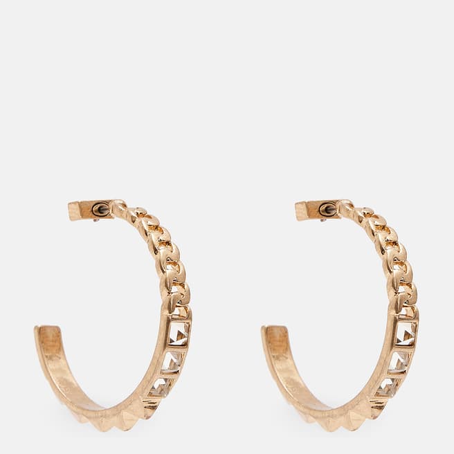 AllSaints Gold Mia Hoops