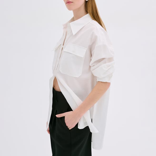 My Essential Wardrobe White Zenia Blouse