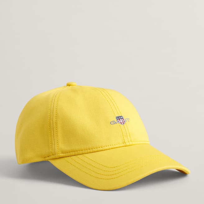 Gant Yellow Unisex Shield Cap