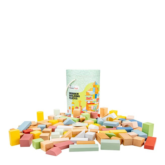 New Classic Toys Building Wooden Blocks