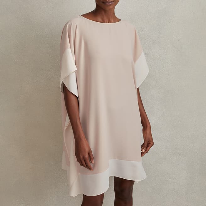 Reiss Nude Alani Tunic Dress