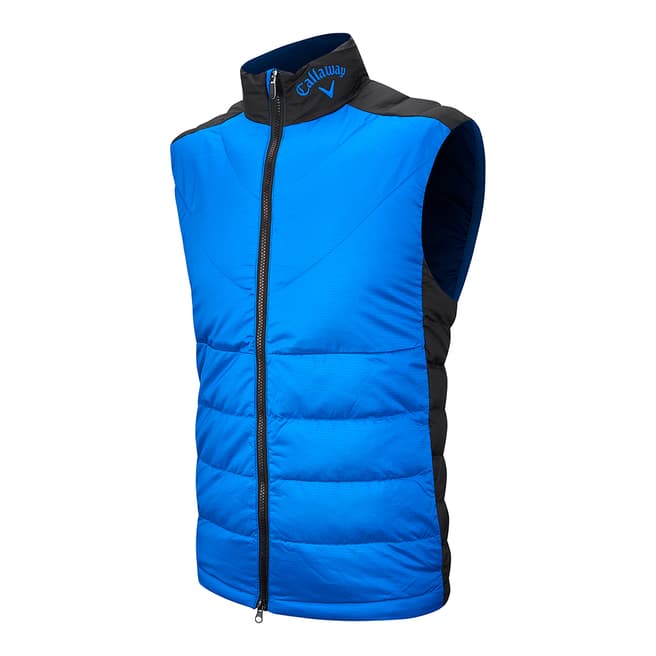 Callaway Blue Callaway Quilted Full Zip Vest