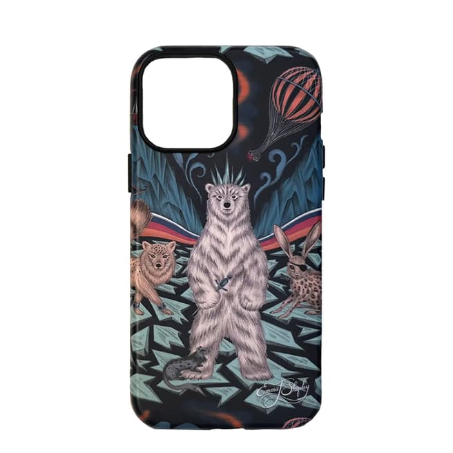 Emma J Shipley Polar iPhone Case iPhone 12 Mini, Navy