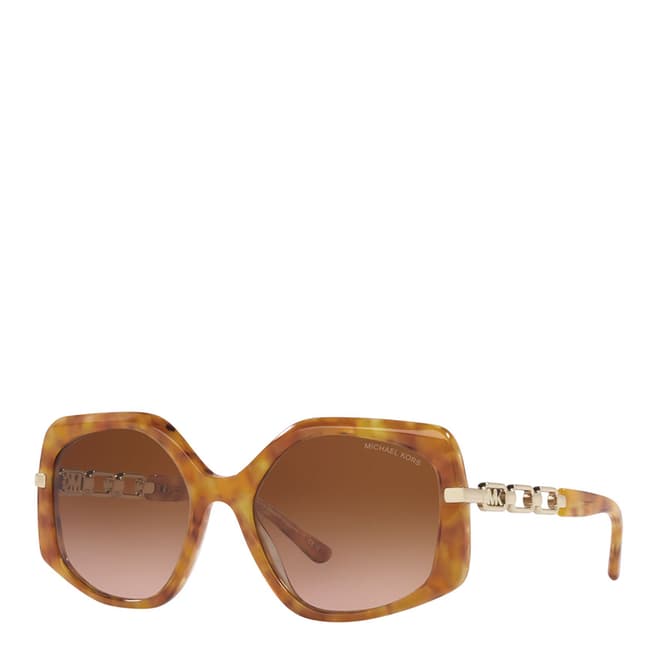 Michael Kors Marigold Tortoise Cheyenne Sunglasses 56mm