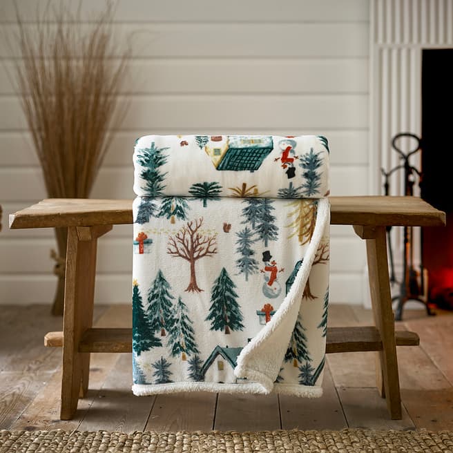 Deyongs Winter Walk Throw 125x150cm, Multi