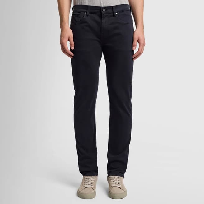 7 For All Mankind Black Slimmy Stretch Jeans