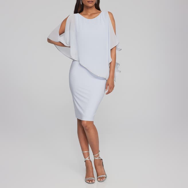 Joseph Ribkoff Pale Blue Midi Dress