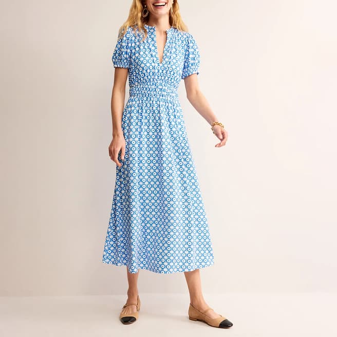 Boden Blue Rosanna Jersey Midi Dress